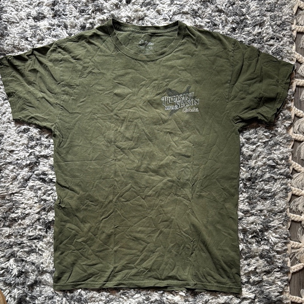 Cabela's Green Short Sleeve Tee